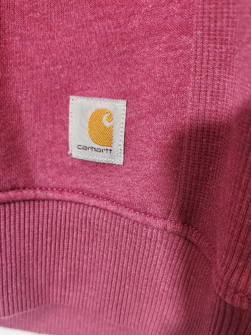Carhartt Relaxed Fit Midweight Crewneck Block Logo Sleeve Graphic Sweatshirt - Picture 5 of 10